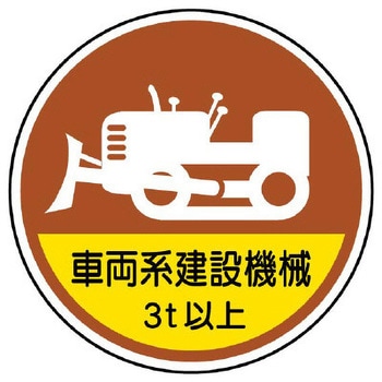 ヘルメットステッカー(車両系建設機械～) エスコ
