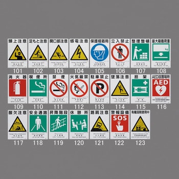 EA983BV-118 建災防安全標識(安全通路) 1枚 エスコ 【通販モノタロウ】