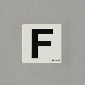 アルファベット表示ステッカー[F] エスコ