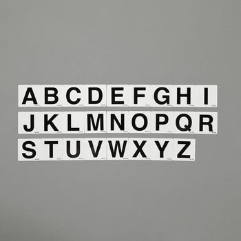 アルファベット表示ステッカー[U] エスコ