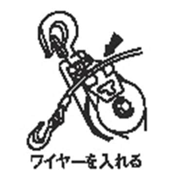 強力型滑車(1車) エスコ