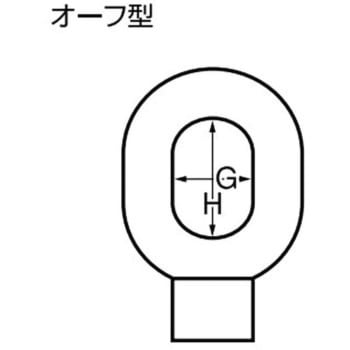 強力型滑車(2車・オーフ) - エスコ