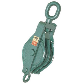 三谷製作所 Mkk　 強力ブロック　滑車 150ミリ　2.5トン用　1車 送料無料・滑車・鉄滑車・ミニスナッチ・2車・MKK・三谷製作所