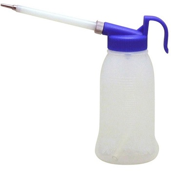 180ml オイラー(横型・先端金属ノズル・PE製) - エスコ
