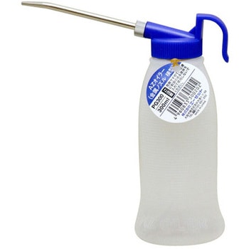 300ml オイラー(横型・金属ノズル・PE製) エスコ