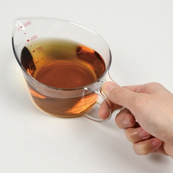300ml 計量カップ(プラスチック製) エスコ