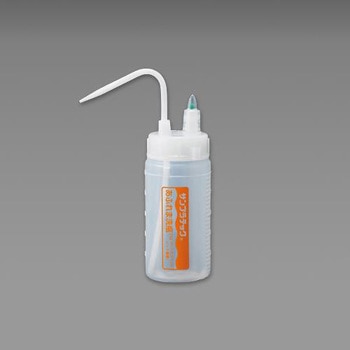 250ml 洗浄ボトル(液垂防止弁付) エスコ