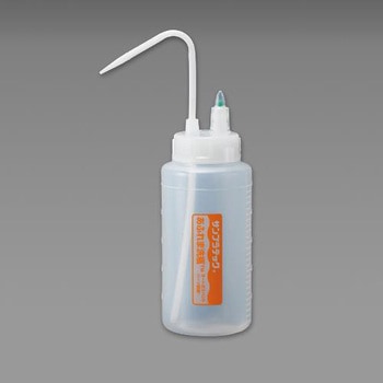 500ml 洗浄ボトル(液垂防止弁付) エスコ