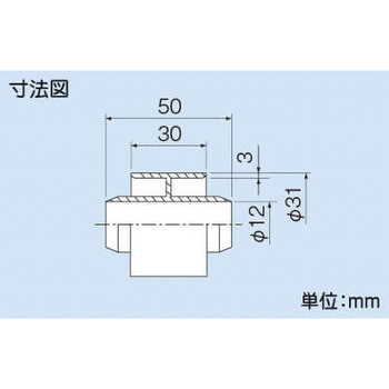 延長ジョイント(断熱ドレンホース用) エスコ