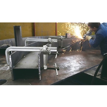 L型クランプ[超々強力型] エスコ