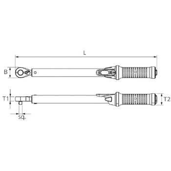 100-600N・m(3/4DR) トルクレンチ エスコ