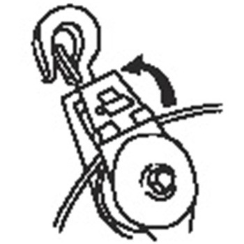 強力型滑車(1車) エスコ