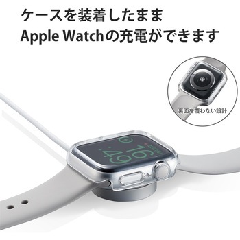 アップルウォッチ 保護ケース バンパー SE、Series 6、5、4 [ 40mm ] 側面保護 ハード ポリカーボネート エレコム