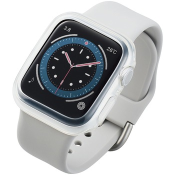 アップルウォッチ 保護ケース バンパー SE、Series 6、5、4 [ 40mm ] 側面保護 ソフト TPU 耐衝撃 傷防止 エレコム