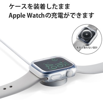 アップルウォッチ 保護ケース バンパー SE、Series 6、5、4 [ 40mm ] 側面保護 ソフト TPU 耐衝撃 傷防止 エレコム