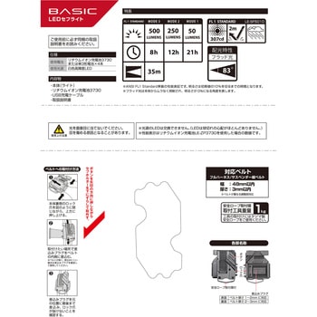 LEDセフ着脱式ライトSF501Dセット タジマツール(TJMデザイン)
