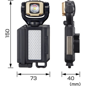 LEDセフ着脱式ライトSF501Dセット タジマツール(TJMデザイン)