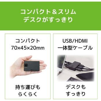 RS-230UH HDMIパソコン切替器(2台用) 1個 ラトックシステム 【通販