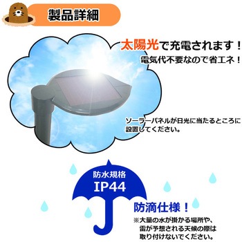 ソーラーもぐらブロック2P センター商事