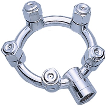 3分環状5頭口(小) G1/4 ブリスターパック入 麻場