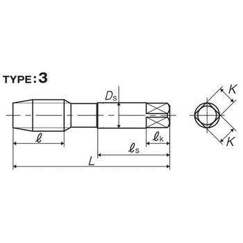 PM-PO P4 M27X1.5 難削材用ポイントタップ PM-PO 1本 ヤマワ(YAMAWA