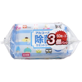 サンリオミックス除菌ウェットティシュ レック(LEC)
