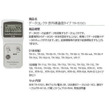【レンタル】データコレクタ T&D(ティアンドデイ)
