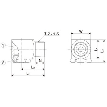 充円錐ノズル(目詰まり対策) AJPシリーズ いけうち