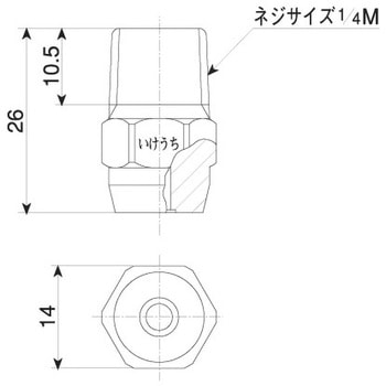 直進ノズル CCPシリーズ いけうち
