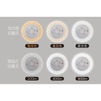 DLF-H800WH ファン付LED照明(引掛シーリング) 1台 DAISHIN(大進