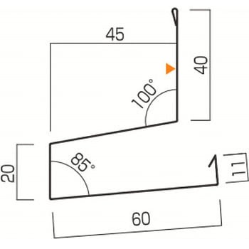 オーバーハング出45(後付) - ヨネキン