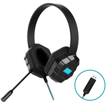 DropTech B1 学習用ヘッドセット USB 指向性マイク Gumdrop