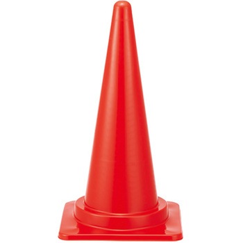 N163J-R 三角コーン スマートバリュー 76770418