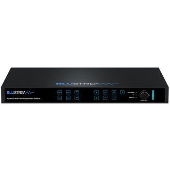Blustream 4入力2出力マルチフォーマット対応プレゼンスイッチャー ADTECHNO(エーディテクノ)