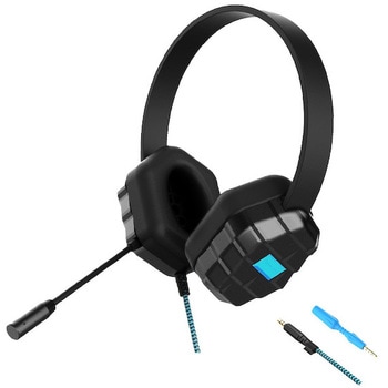 DropTech B1 マイクロソフト専用学習用ヘッドセット 指向性マイク 3.5mmジャック 離脱式フレキシブルアダプター付属 Gumdrop