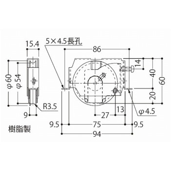 重量戸車 (インテグラーレ用) トステム(LIXIL)