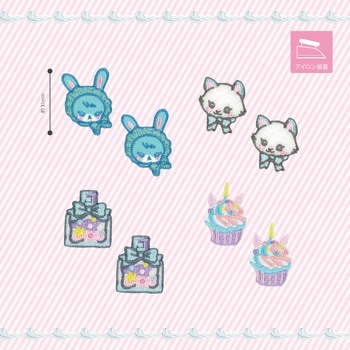 ミニワッペン パフューム クラシカルモダンシュシュ