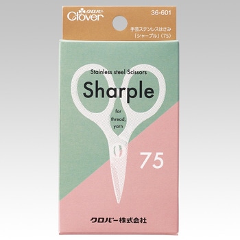 CL36-601 手芸ステンレスはさみ「シャープル」 クロバー (Clover) 1箱