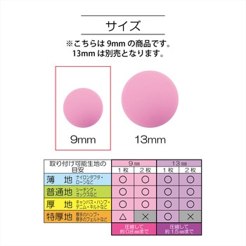 プラスナップ業務用 大容量パック 9mm 2000組入 サンコッコー