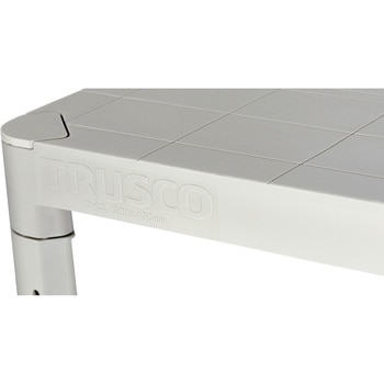 プラ棚 コーナーキャップ4個付 TRUSCO