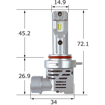 GT240 LED HIR2 JUST ペア LeFH-e