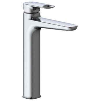 シングルレバー混合水栓  ベッセル用ロングタイプ デュアラ(排水栓なし) INAX(LIXIL)