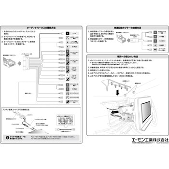 N2590 オーディオナビゲーション取付キット 1個 エーモン工業 【通販