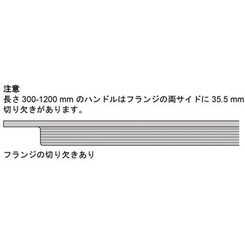 ハンドルプロファイル アルミニウム 126.26タイプ ハーフェレ