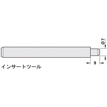 棚ダボ 木製棚用 差し込み スリーブ用特殊工具 ハーフェレ