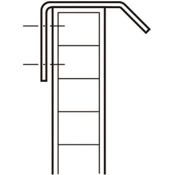 家具用ハンドル ステンレス 100.57タイプ エッジプルハンドル - ハーフェレ