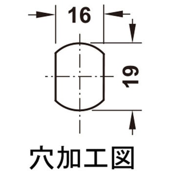 カムロック ナット固定 クランクカム ハーフェレ
