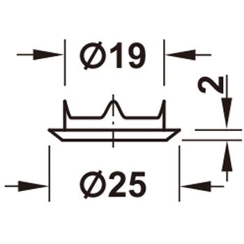 シリンダーロゼット ハーフェレ