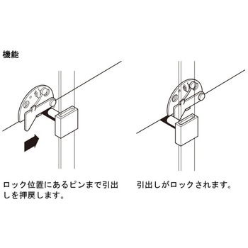 引出しキャッチ ハーフェレ