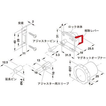 マグネットロック ハーフェレ